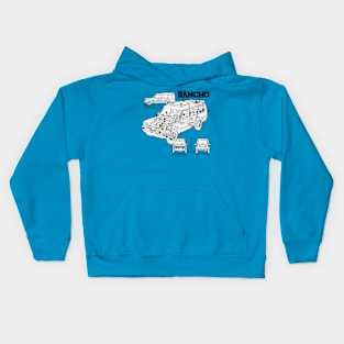 MATRA RANCHO - cutaway Kids Hoodie